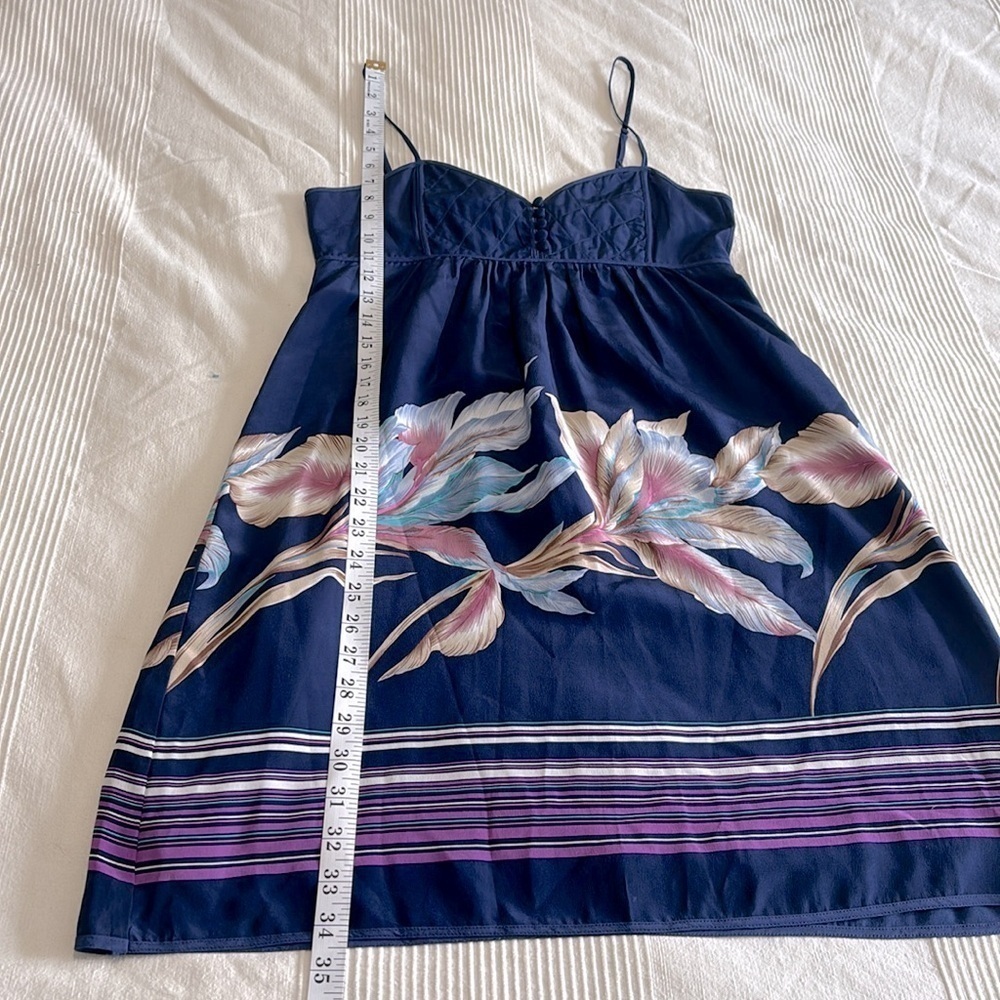 Yumi Kim Silk Floral Mini Dress Size Small - Picture 3 of 8